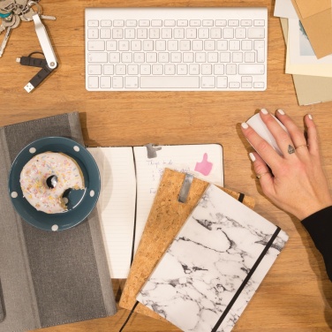 Logo trade firmakingi pilt: A5 märkmik bambusest pliiatsiga koos pliiatsiga